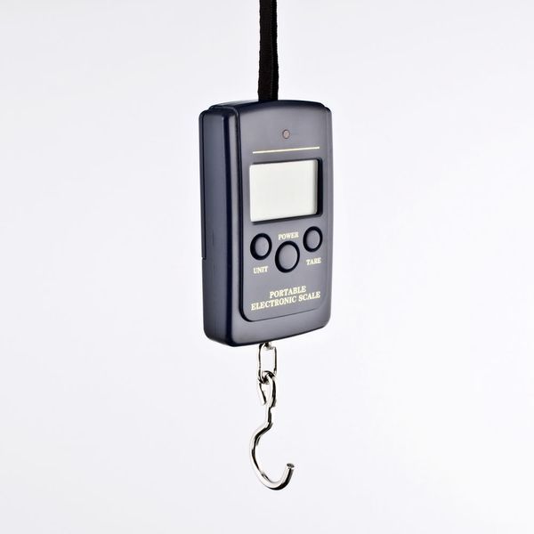 Ваги рибальські базарні господарські КАНТЕР 40 (+-0,02) кг домашні ручні електронні LCD кухня риболовля ринок Безмін контроль ваги 443 фото