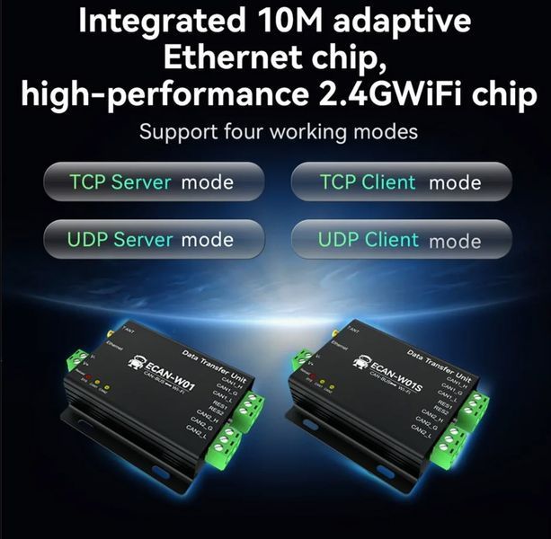 Ebyte ECAN-E01S анализатор шины CAN 2.0 (RJ45,DC 8...28V, TCP/UDP 10/100M) преобразователь данных OEM/ODM ECAN-E01S 2.0 в Modbus TCP Ethernet прозрачная передача CANBUS в облачную передачу RJ45 CAN-E01S - это высокопроизводительное промышленное устройство 7686 фото