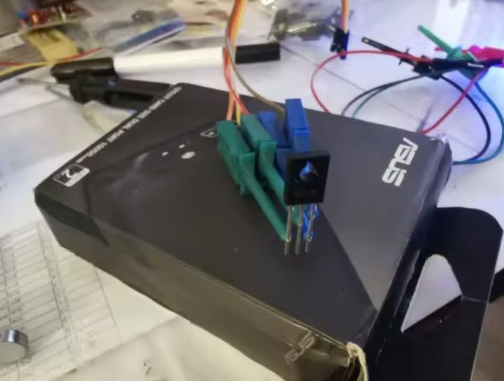 Тестовая клипса для логического анализатора 1 шт -20 см- (Male head "папа") Jumper wire Clip Test Hook Clips Logic Analyzer 3571-3 фото