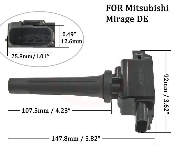 HONGWIN Mazda PE20-18-100 PE20-18-100A Skyactiv котушка запалювання Mitsubishi Mirage DE Ignition Coil For Mazda 7786 фото