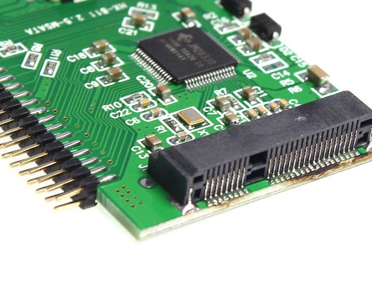Адаптер переходник 2.5" IDE 44 pin - SSD mSATA Mini PCI-E (55*47 мм) под установку для старых ноутбуков 2915 фото