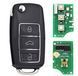 Keydiy/KD ключ брелок B01-3 VAG (433/315/313,85 MHz) flip для KD900, KD200 брелок сигнализации центральный зам 4485 фото 2