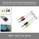 Тестовая клипса для логического анализатора 1 шт -20 см- (Male head "папа") Jumper wire Clip Test Hook Clips Logic Analyzer 3571-3 фото 1