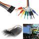 Тестовая клипса для логического анализатора 1 шт -20 см- (Male head "папа") Jumper wire Clip Test Hook Clips Logic Analyzer 3571-3 фото 2