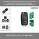 Keydiy/KD ключ брелок B01-3 VAG (433/315/313,85 MHz) flip для KD900, KD200 брелок сигнализации центральный зам 4485 фото 1