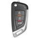 Xhorse VVDI BMW XKKF02EN пульт ДУ ЦЗ БМВ ключ выкидной универсальный с платой на 3 кнопки Remote Car 5634 фото 1