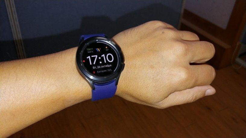Deluxe Soft Silicone ремешок силиконовый Samsung Galaxy Watch 4 (40-44 мм) Classic (42-46 мм) ГОЛУБОЙ official 6606 фото