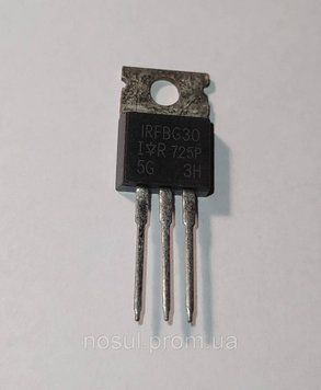 IRFBG30 транзистор полевой 3.1A 1000V N-ch TO-220 Power MOSFET SiHFBG30 5479 фото