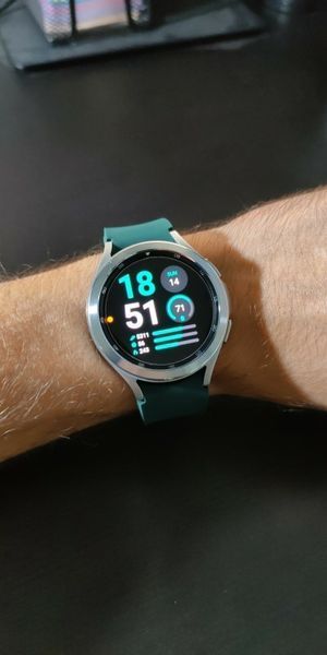 Deluxe Soft Silicone ремінець силіконовий Samsung Galaxy Watch 4 (40-44 мм) Classic (42-46 мм) ЗЕЛЕНИЙ official 6607 фото