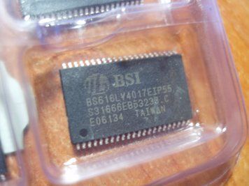 BS616LV4017EIP55 BSI chip BRILLIANCE SEMICONDUCTOR VCI LEXIA memory TSOP II-44 SRAM 4M 256K x16 bit 2.4-5.5 V S 3673 фото