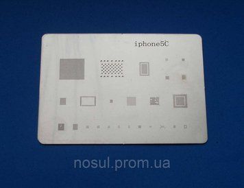 IPhone 5c BGA шаблони трафарети, пластина для реболлінгу 4545 фото