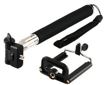 Монопод палка для селфи, телескопический, для телефона, камеры GoPro, штатив трипод ручка Handle Tripod 3047 фото