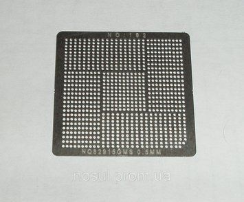 BGA шаблони INTEL No192 0.5 mm NQ82915GMS (QG 82915GMS) 915GMS трафарети шаблони для реболлу реболінг-набір завис 4182 фото