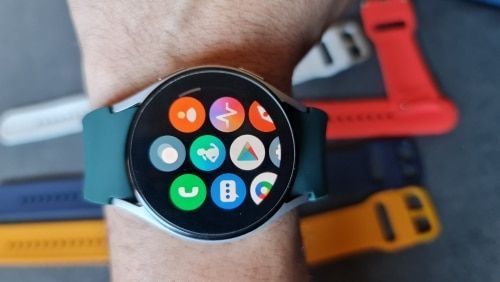 Deluxe Soft Silicone ремінець силіконовий Samsung Galaxy Watch 4 (40-44 мм) Classic (42-46 мм) ЗЕЛЕНИЙ official 6607 фото