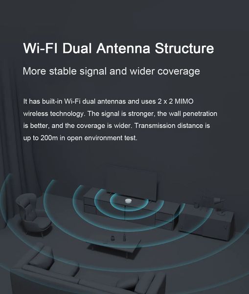 Шлюз для розумного дому Xiaomi Mi Multi-function Gateway 3 Mijia (ZNDMWG03LM) Bluetooth Wi-Fi Zigbee 5841 фото
