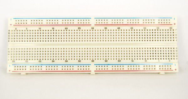Плата макетна дошка Breadboard 850 контактів (100+325+325+100) MB-102 для Arduino ARM PTS PCB points 2018 фото