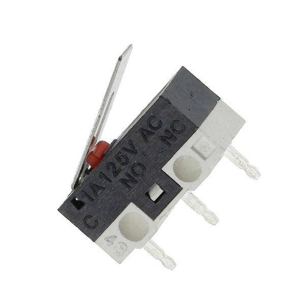 Кнопка SMD микропереключатель c рычагом 12*6*6 мм (3pin, 1А, 125V DC) для проводных/беспроводных мышек Logitech, Microso 7045 фото