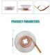 CP-1515 оплетка для выпайки припоя 1.5 мм (1.5 м) Desoldering Braid Solder Remover Оплетка для выпайки припоя CP-2015 1.5 мм * 1.5 м. &nbsp;Диаметр: 2,0 мм. &nbsp;Длина: 1,5 м. &nbsp;Вес: 9 г.  Высококачественная медная оплетка профлюсована флюсом класса &laquo;RMA&raquo;. Особотон 3031-2 фото 4