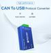 ECAN-U01S USB аналізатор шини CAN 2.0 Converter Bus Analyzer двонаправлена передача даних з високим ступенем захисту 7685 фото 2