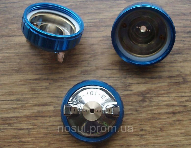 Дюза змінна E1 1.0 мм для фарбопульта W101 пневматичний iWata (аналог) spray gun nozzle cap, E1 cap 5070 фото