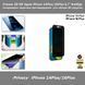 Apple iPhone 14Plus/16Plus 6,7" скло 3D 9H AntiSpy -Privacy- тоноване захисне протиударне з кутом огляду 30 градусів (колір: чорний)&nbsp; 8226 фото 1