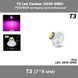 T3 Led Canbus (3030 SMD) РОЖОВИЙ світлодіод автомобільний, (1 шт) світлодіод панель приладів підсвічування 7623 фото 1