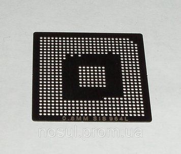 BGA шаблони Nvidia 0.6 mm SIS 964L трафарети для реболлу реболінг-набір відновлення паяння ремонт прямого на 4066 фото