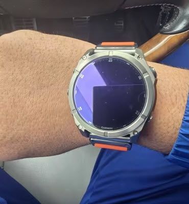 Garmin Fenix 8 (51 мм) Solar стекло защитное 9Н Premium Tempered Glass 7995 фото
