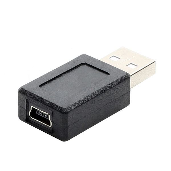 Перехідник mini USB (мама) 5 pin - USB (тато) 0771 фото