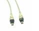 Кабель IEEE 1394 iLINK fireware male (4 pin &mdash; 4 pin) 1.45 м video DV провід синхронізація відеозахоплення аудіо music Кабель для відеозахоплення з DV камер, а також для під'єднання аудіо-, відеообладнання до контролера IEEE1394.  Довжина: 1,45 м Роз'єми:  1005 фото 3