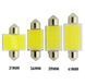 C5W LED автомобильная лампа 12V DC (31mm) 6500K 12 диодов замена штатных галогенных ламп 5876 фото 2