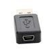 Перехідник mini USB (мама) 5 pin - USB (тато) 0771 фото 5