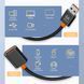 USB 3.0 6А 120W подовжувач (1 м) гнучкий кабель обплетення extender Cable Female To Male 7247 фото 5
