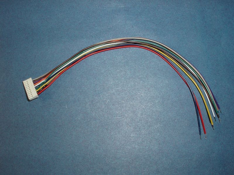 JST-GH-lock SCT1258 GHR-10V-S 10 pin (шаг 1.25 мм) 28AWG/UL1571 10-контактный соединительный кабель 15 см 7856 фото