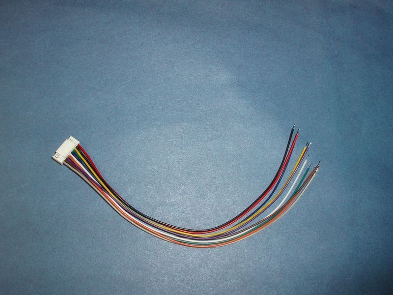 JST-GH-lock SCT1258 GHR-10V-S 10 pin (шаг 1.25 мм) 28AWG/UL1571 10-контактный соединительный кабель 15 см 7856 фото