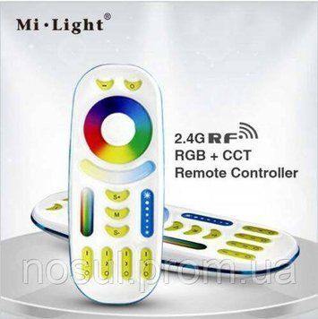 Пульт Mi-light FUT092 сенсорний, багатозонний, RGB, RGBW, RGBWW, CCT, 2.4GHz 5358 фото