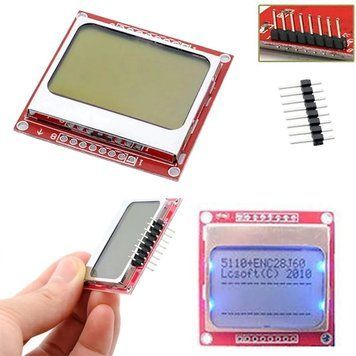 Дисплей графический 84*48 Nokia 5110 LCD Arduino Графический LCD дисплей 84x48 Nokia 5110 для Arduino и не тол 2015 фото