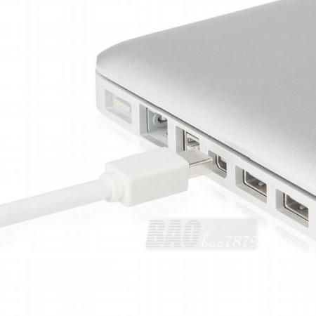 Перехідник Mac Apple mini Display Port &mdash; HDMI MacBook Apple iOS miniDP мінідисплей порт DP 0854 фото
