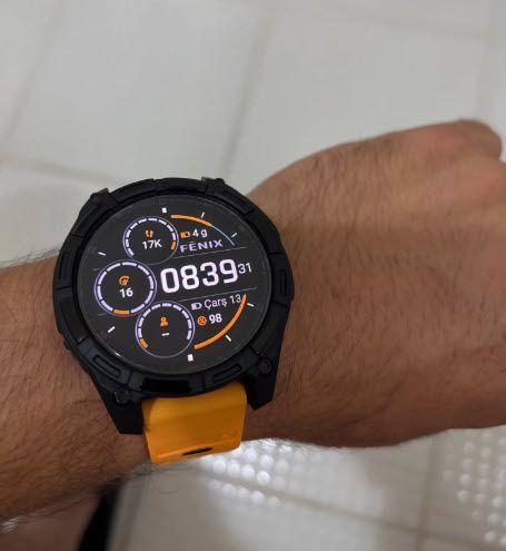 Garmin Fenix 8 (47 мм) Solar скло захисне 9H Premium Tempered Glass 7994 фото