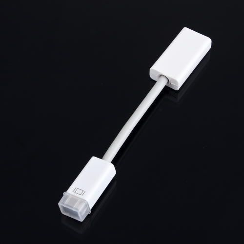 Перехідник mini DVI Mac &mdash; HDMI Air Apple adapter виведення зображення на плазму 642 фото