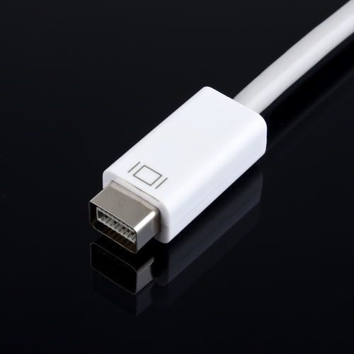 Перехідник mini DVI Mac &mdash; HDMI Air Apple adapter виведення зображення на плазму 642 фото