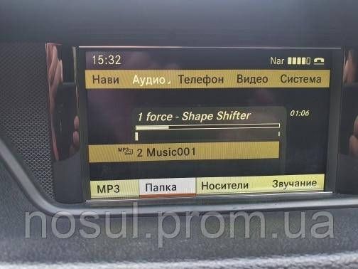 Mercedes Benz MB mp3 карт ридер PCMCIA (1-32 Gb) оригинал мерседес адаптер для флешки Comand B67823976 3205 фото