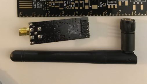Радиомодуль NRF24L01+PA+LNA HW-237 беспроводной модуль 2.4 ГГц с антенной (дальность до 1100 м) 3.3V Wireless Transceiver RF Transceiver Module Мощный беспроводной модуль nRF24L01+PA+LNA с увеличенной дальностью связи до 1100 метров &ndash; идеальное решение дл 2012-2 фото