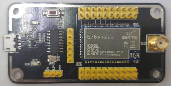 EBYTE E78-400M22S1A ASR6505 (E78-400TBL-01A) модуль 410-490 MHz LoraWAN LinkWAN SOC 2,6...3,7V Test Board Kit 7256 фото