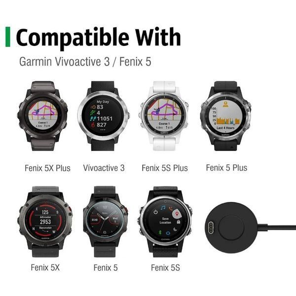 Garmin Express ЗУ зарядное устройство (шайба) док станция для часов Гармин Garmin Fenix 7 7x 7s6 6S 6X 5 5S 5X 6611 фото