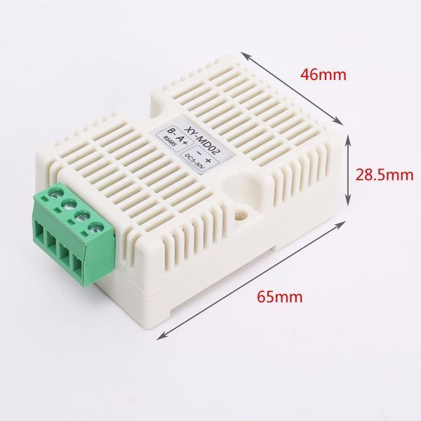 XY-MD02 датчик температури та вологості SHT20 Modbus RS485 під DIN рейку temperature Humidity Sensor Industrial 5570 фото