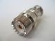Перехідник UHF SO-239 (мама F female) - BNC (тато M male) RF коннектор роз'єм 2846 фото 3