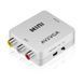Конвертер AV 3*RCA - VGA (720р, 1080р) + 3.5 мм audio преобразователь видеосигнала VHS DVD Game Dendy для выво 7597 фото 1