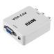 Конвертер AV 3*RCA - VGA (720р, 1080р) + 3.5 мм audio преобразователь видеосигнала VHS DVD Game Dendy для выво 7597 фото 3