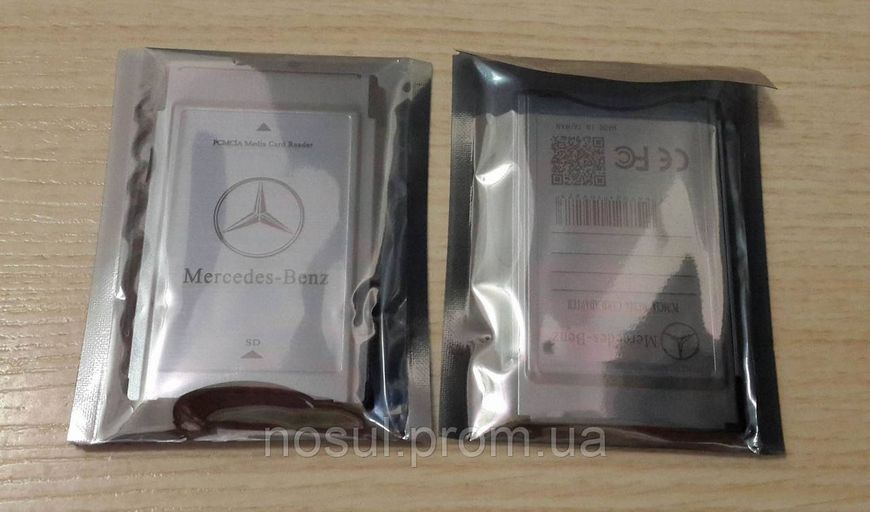 Mercedes Benz MB mp3 карт ридер PCMCIA (1-32 Gb) оригинал мерседес адаптер для флешки Comand B67823976 3205 фото
